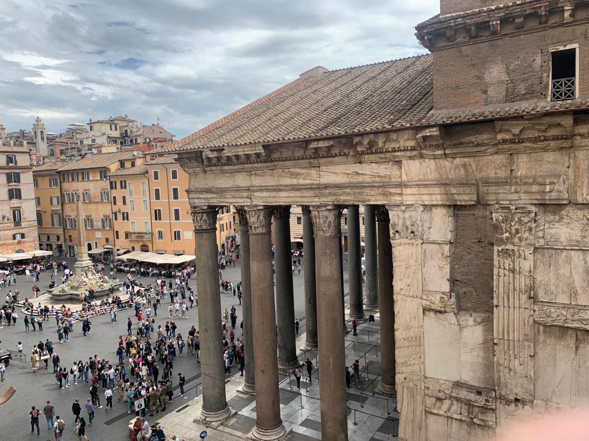 Апартаменты Rotonda 23 - Pantheon View Рим Экстерьер фото