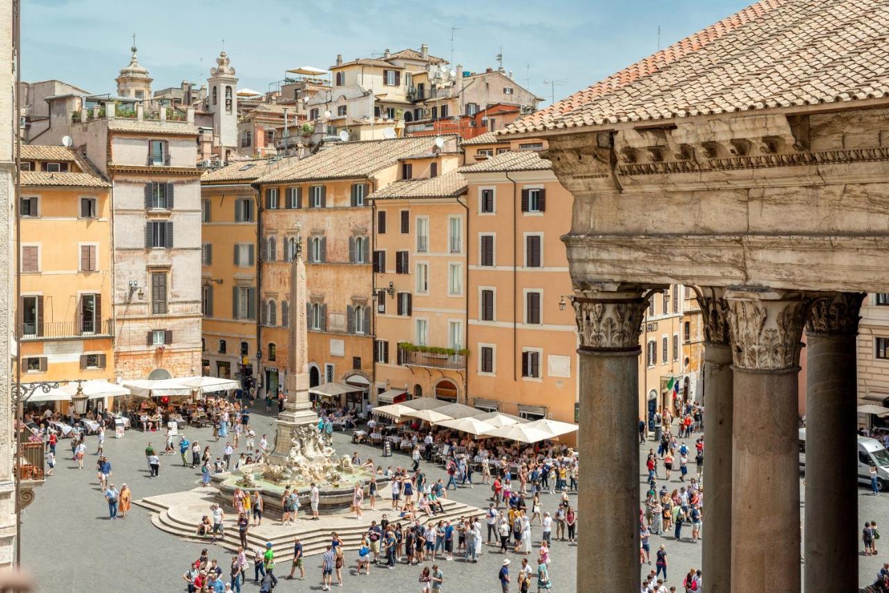 Апартаменты Rotonda 23 - Pantheon View Рим Экстерьер фото